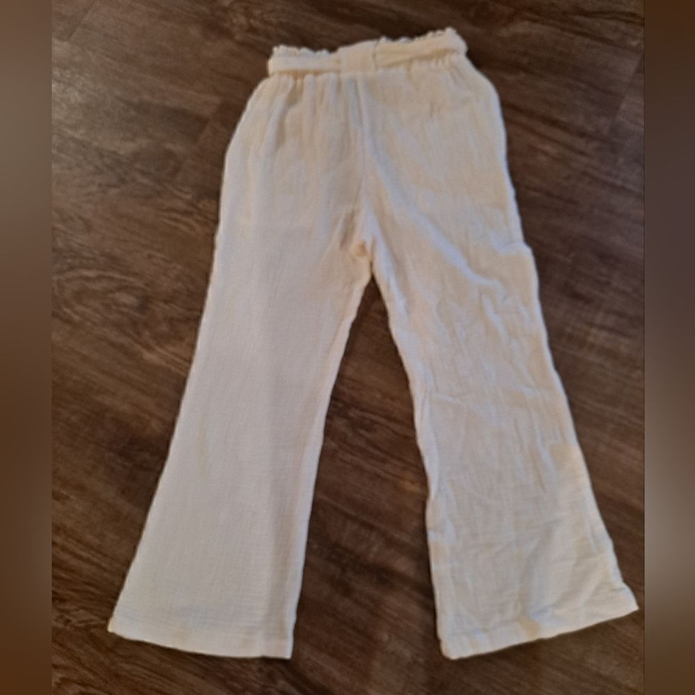 NWT SINCERELY JULES OFF WHITE PANTS SIZE S - Picture 2 of 4